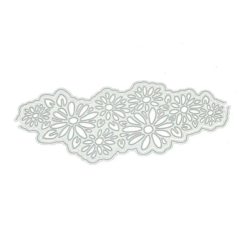 

JC New Series Flowers Background Metal Cutting Dies Scrapbooking DIY Punch Blade Card Make Stencil Craft Mold Mould Decoration