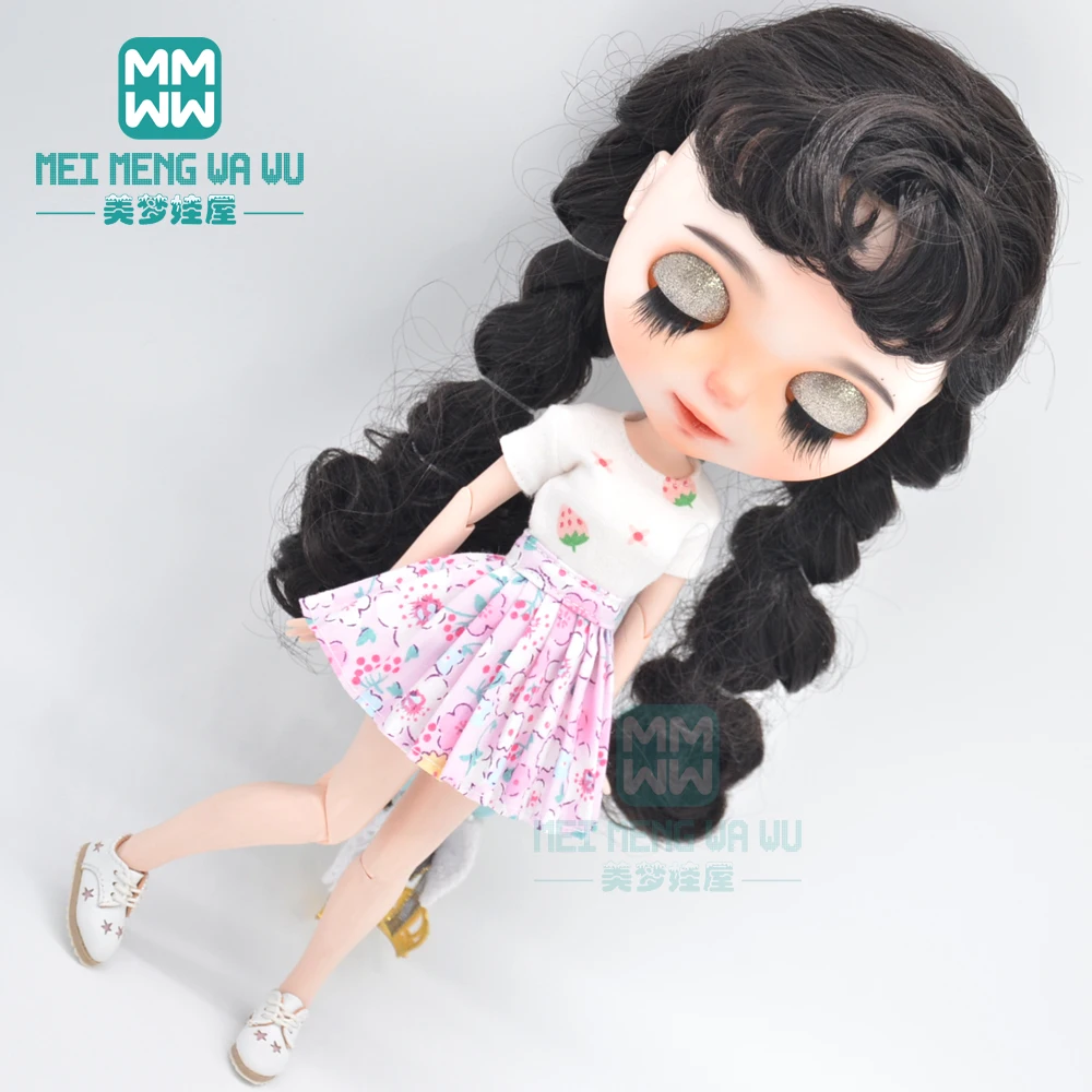 1 шт. Одежда для кукол Blyth Модные свитшоты бахилы кроссовки Azone 1/6 рождественский