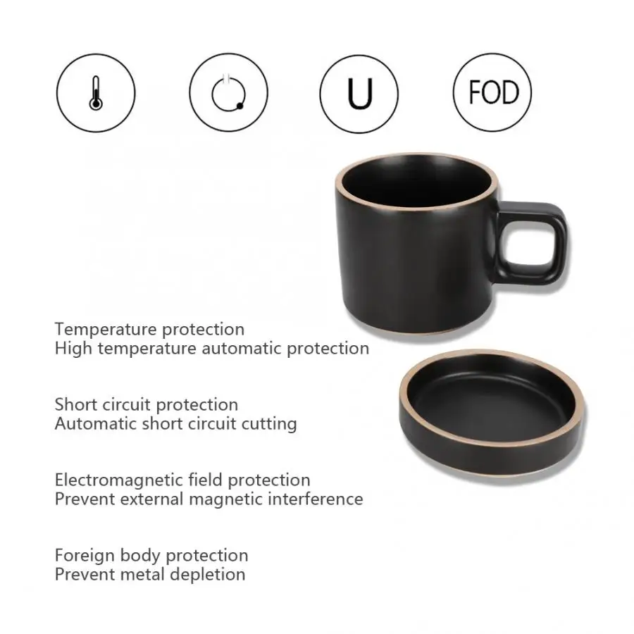 Грелка для чашки грелка нагревателя Беспроводная зарядка постоянная