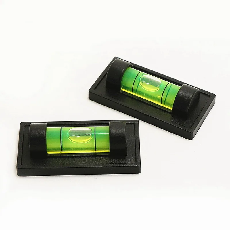 Мини измерительный инструмент Магнитный пузырьковый уровень магнит отверстие