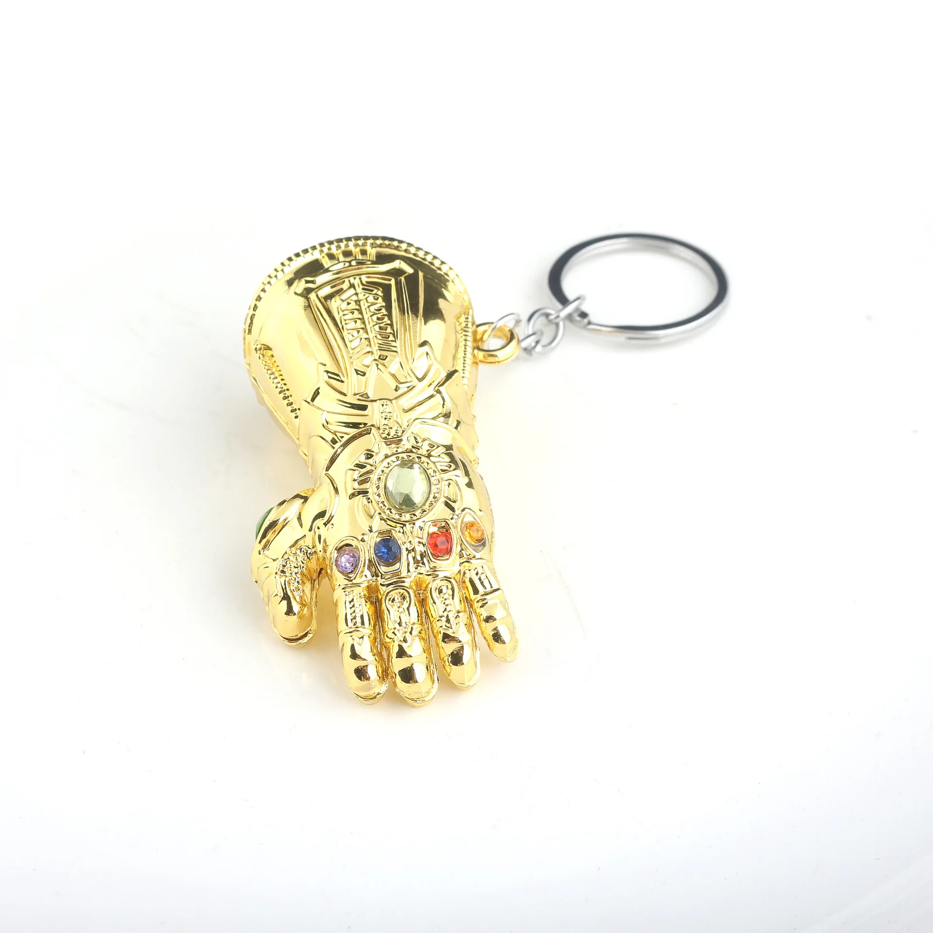 

Film and Television Surrounding Avengers Thanos Infinite Glove Keychain Infinite Gem Alloy Pendant