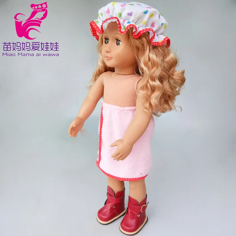 Bebe кукольная одежда, джинсовое платье, одеяло, 18 дюймов, американское поколение, Кукольное платье с бантом, кукольные аксессуары, подарок для маленькой девочки