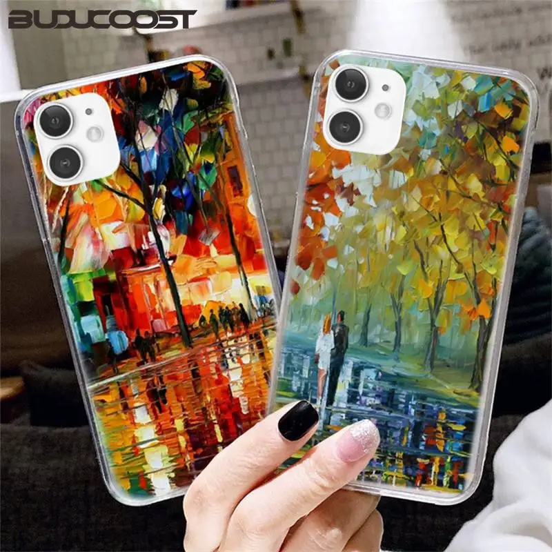 

Oil Painting Master Works Autumn Silicone Phone Case For Iphone 11 Pro 11 Pro Max X XR XS Max 7 8 6 6S Plus 5 5S SE 2020 Case