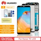 Дисплей с сенсорным экраном для Huawei Honor 7C, сменный ЖК-дисплей с рамкой в сборе для Honor 7A Pro LND-AL30, LND-AL40, мобильный телефон