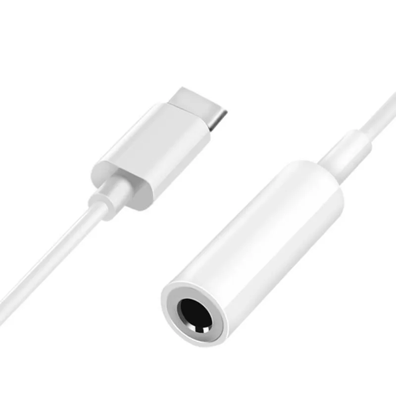 Переходник для наушников с разъемом типа C на гнездо 3 5 мм адаптер Usb аудиокабель