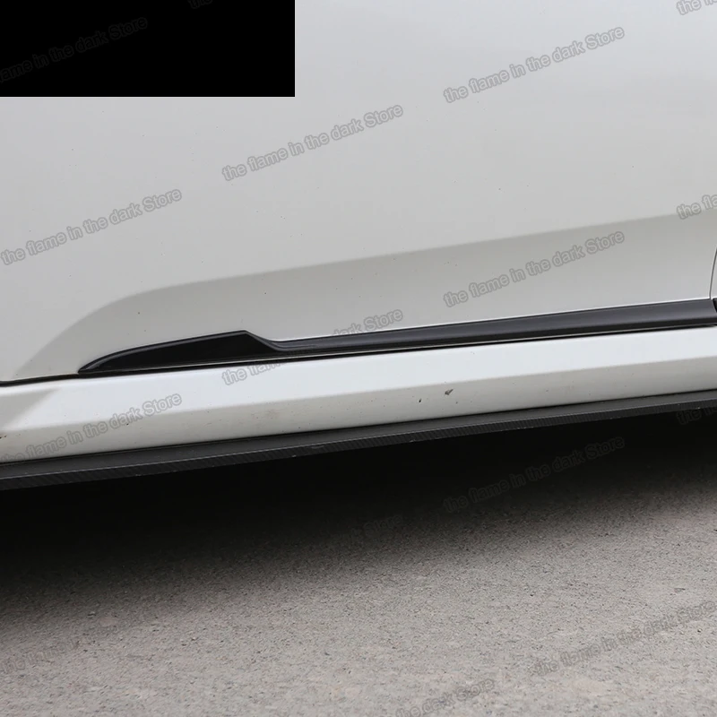 Lsrtw2017 авто Стайлинг Комплект кузова двери отделки края украшения хром для Хонда