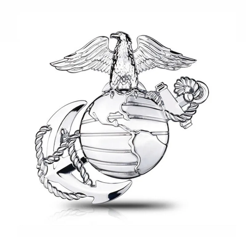 1 шт. эмблема морской пехоты автомобиля мотоцикла Железный значок ястреб