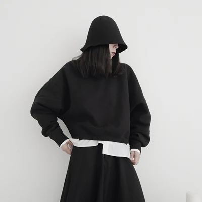 Женская одежда в стиле темного отдела дизайнерский нишевой Женский пуловер Yamamoto