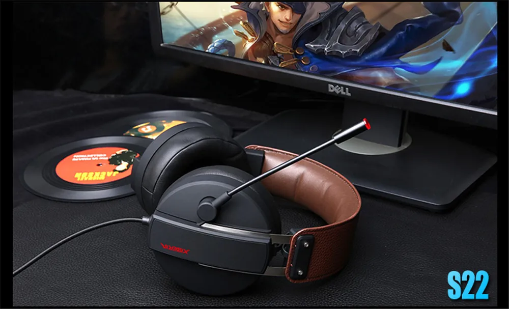 USB 7,1 объемный звук Игровая гарнитура игровые наушники с микрофоном для компьютера геймера гарнитура бас шлем для ПК наушники