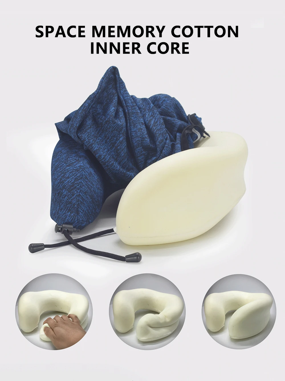 2020 Новые Дорожные u образные подушки для шеи с капюшоном подушка поддержкой