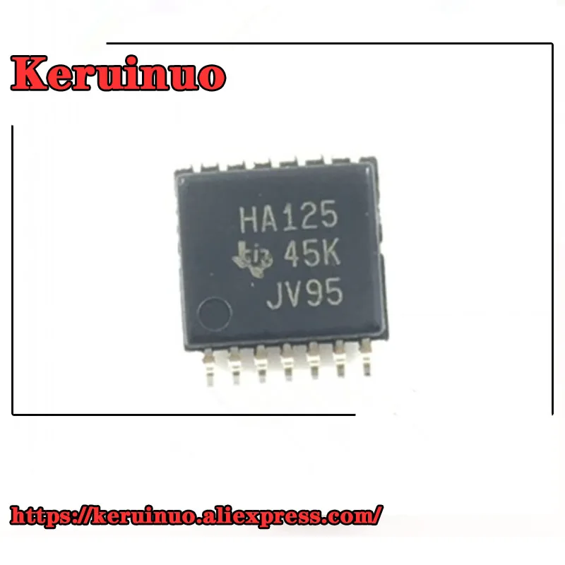 100 шт. 74AHC125PWR HA125 TSSOP-14 SN74AHC125PWR 74AHC125 74AHC125P 74AHC фактическая фотография новая и
