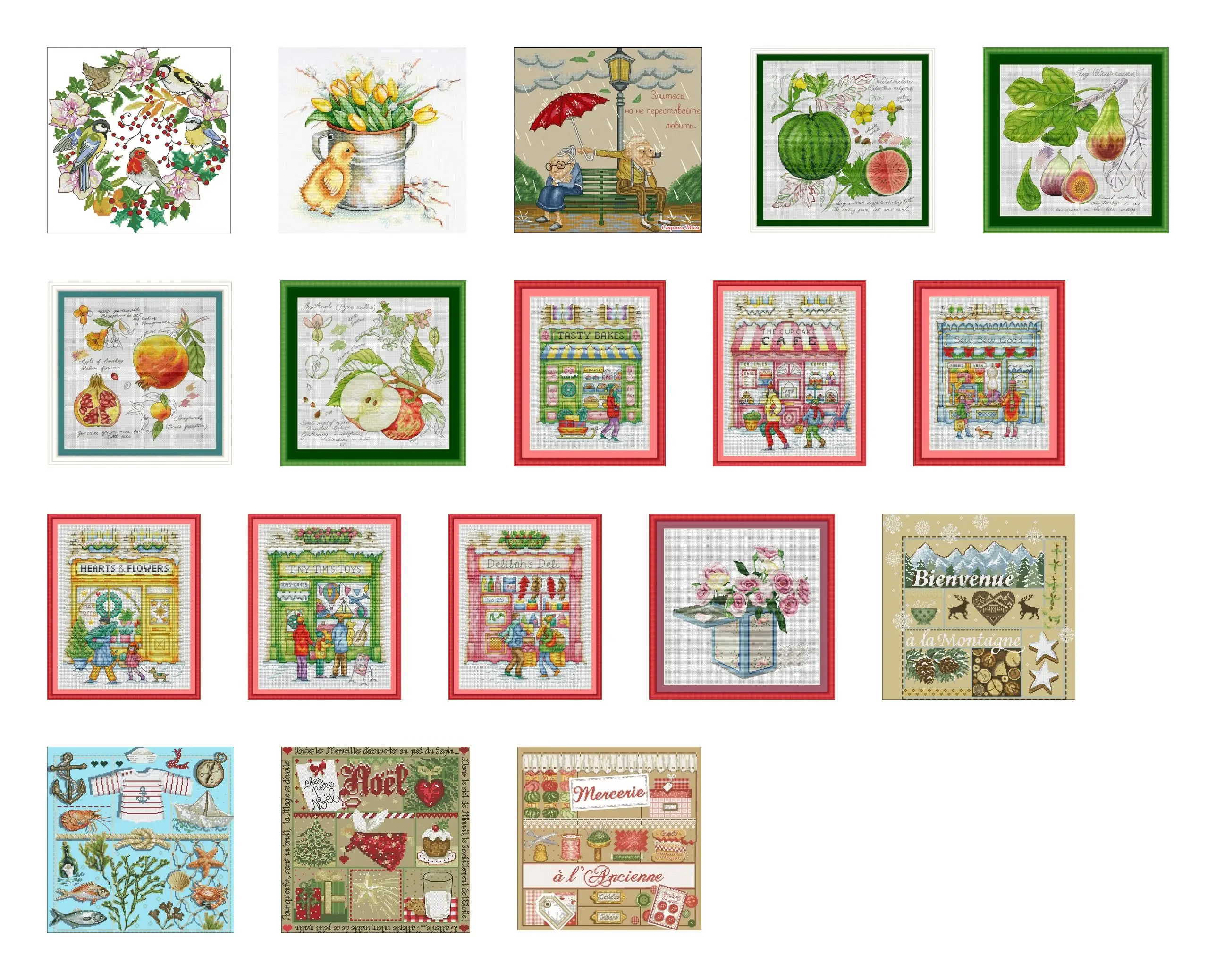 

10.-rabbit girl Counted Cross Stitch 11CT 14CT 18CT DIY Cross Stitch Kits Embroidery Needlework Sets