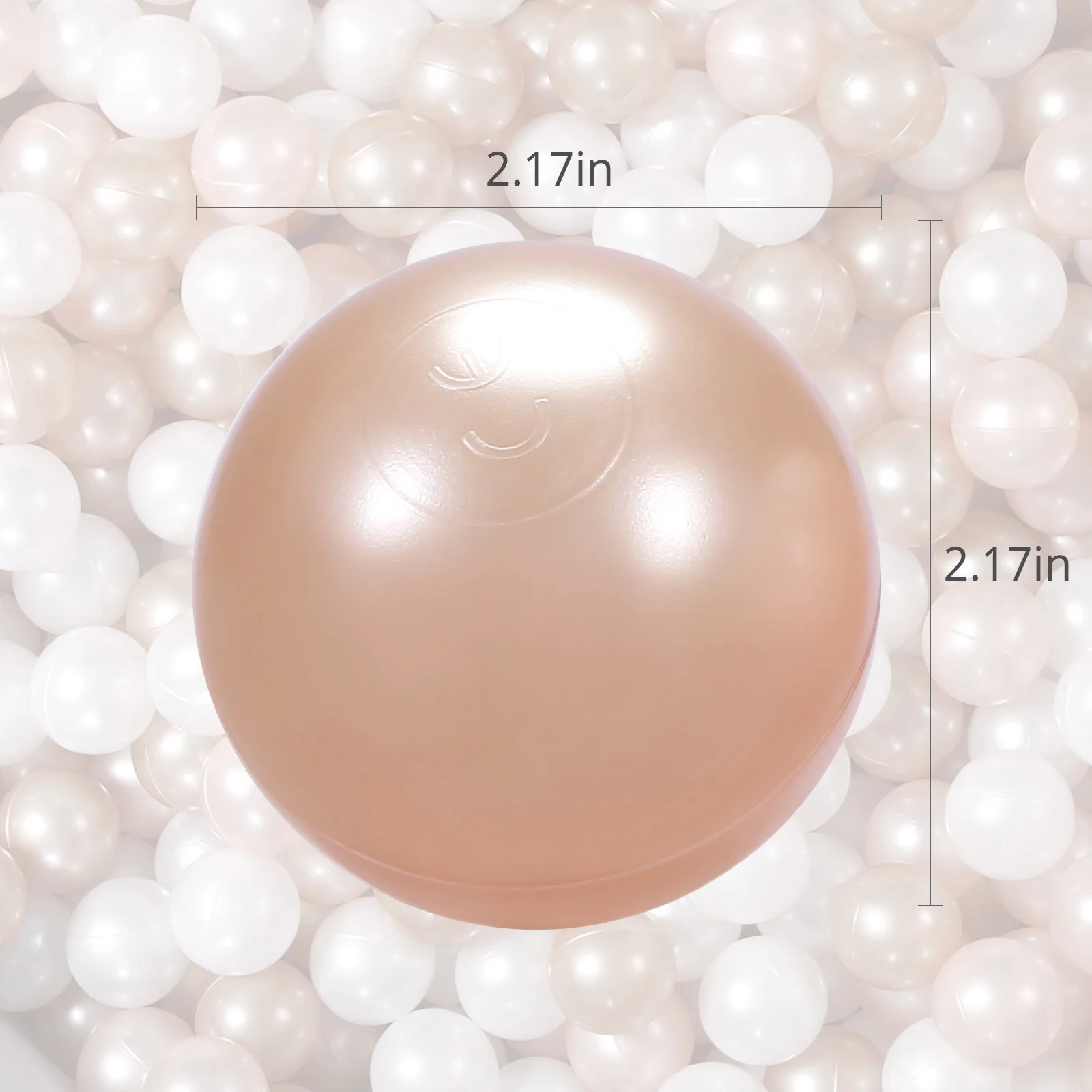 100 упаковок шаров для палатки без БФА разноцветные пластиковые шарики детские