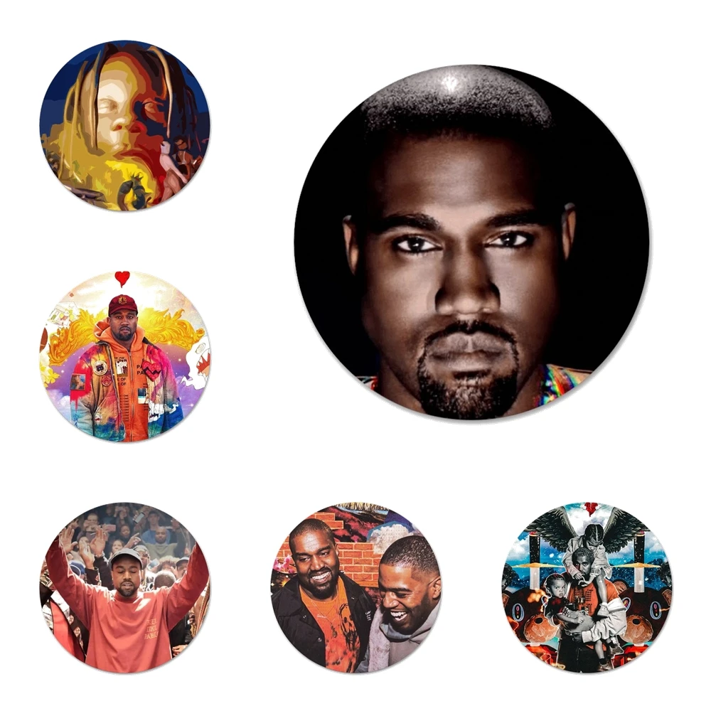 

Kanye West Badge Брошь, заколка, аксессуары для одежды, рюкзака, украшения, подарок