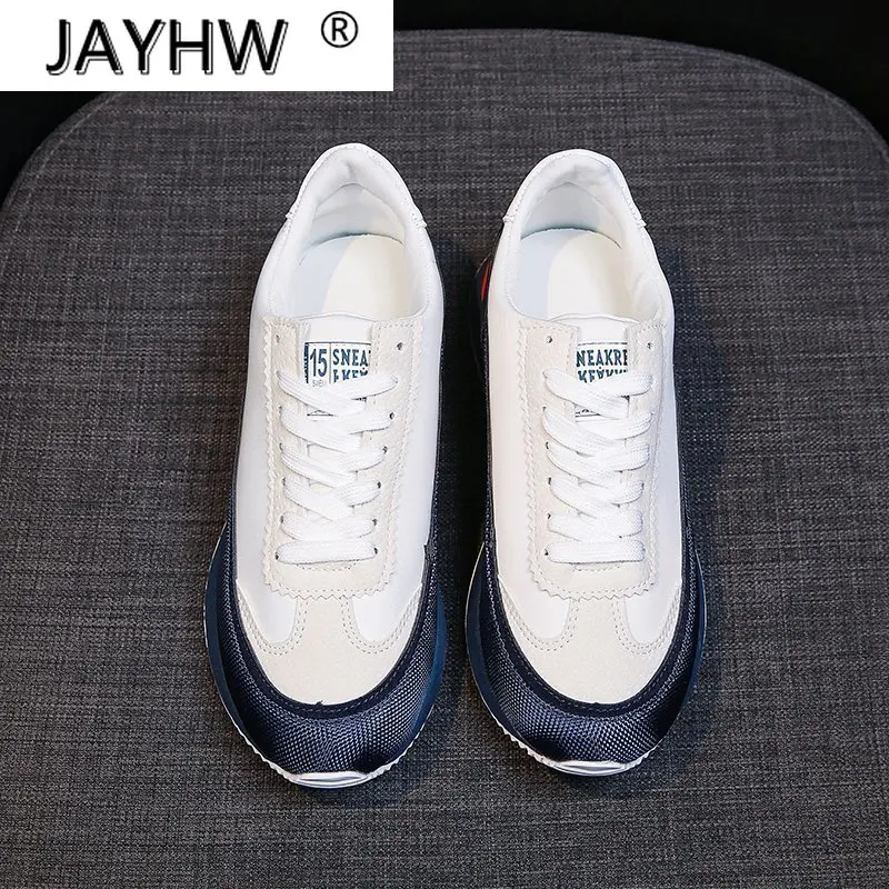 

Spring New Women Casual Shoes Thick-soled Lace-up Fashion Women's Comfortable Walking Platform Women Sneakers Vulcanized Shoes