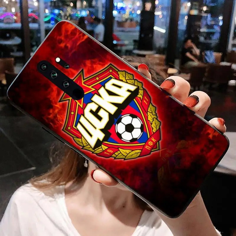 ЦСКА логотип Чехол для телефона Redmi 9A 9 8A 7 6 6A Note 8 8T Pro Max K20 K30 | Мобильные телефоны и