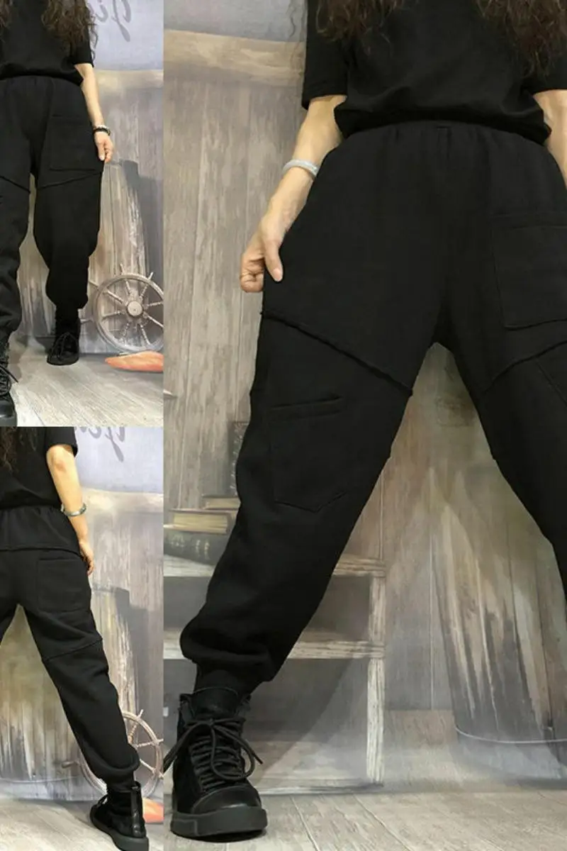 

Winter Loungewear Women Baggy Pants Women Black Loungewear Women Trousers Tallas Grandes Mujer Running Pants Women BE50KZ