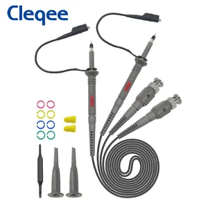 P6100 2 шт. осциллограф зонда комплект DC-100MHz Сфера клип Тесты зонд 100 мГц Для Tektronix HP X1X10 Сонда Osciloscopio оптовая продажа