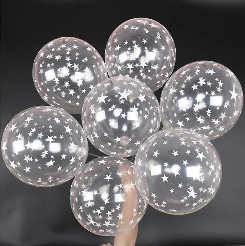 

Прозрачные латексные шары 12 дюймов, 10 шт., для праздника