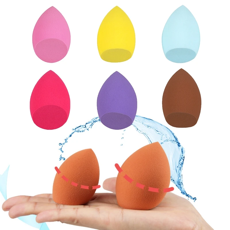 Губка для макияжа косметическая пудра пышная гладкая губка женщин и девочек