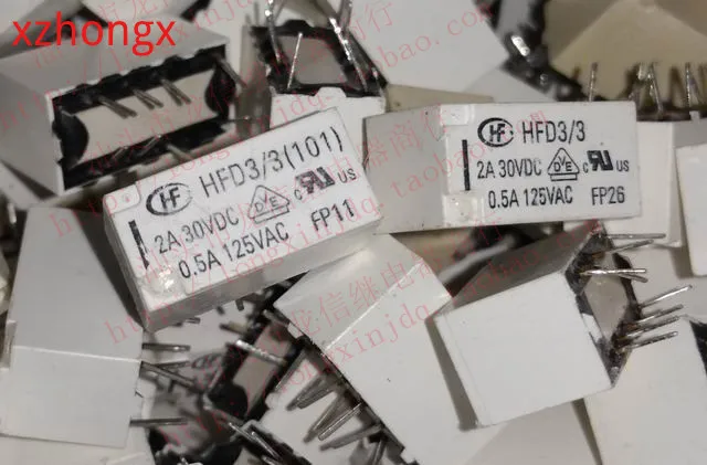 HFD3 3/3(101)/5/5(101)/9/12/24 TX2-3V/5V/9V/12V/24V реле