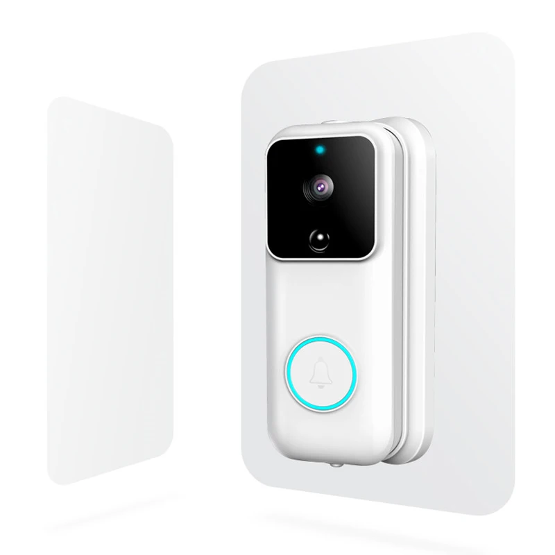 

QZT Tuya Smart Home WIFI Wireless Peephole Video Doorbell Intercom Chime Security Night Vision Motion Detector Camera Door Bell