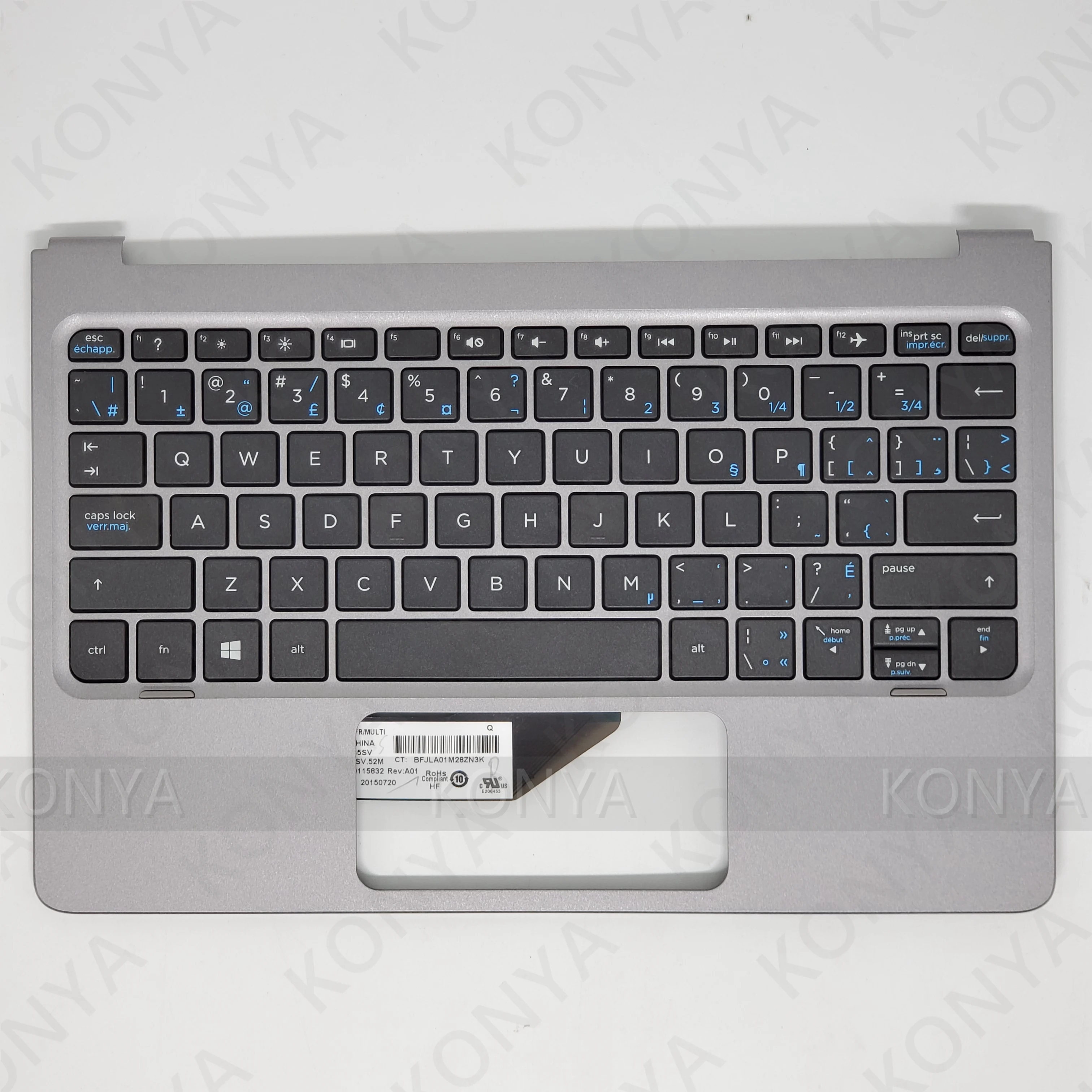 Новый оригинальный для HP X2 210 G1 10 N Palmrest W/KB 832468 DB1 832470 814718 814720 (FR может)|Сумки и чехлы