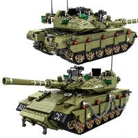 city 1730pcs israel merkava mk4 main battle tank model building blocks military ww2 army soldier bricks kids diy gift 11319
