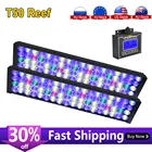 120 см 4FT PopBloom светодиодная аквариумная лампа для аквариума морской Светодиодный светильник ing контроллер светодиодный риф светильник s для аквариума рыболовный светильник Turing50