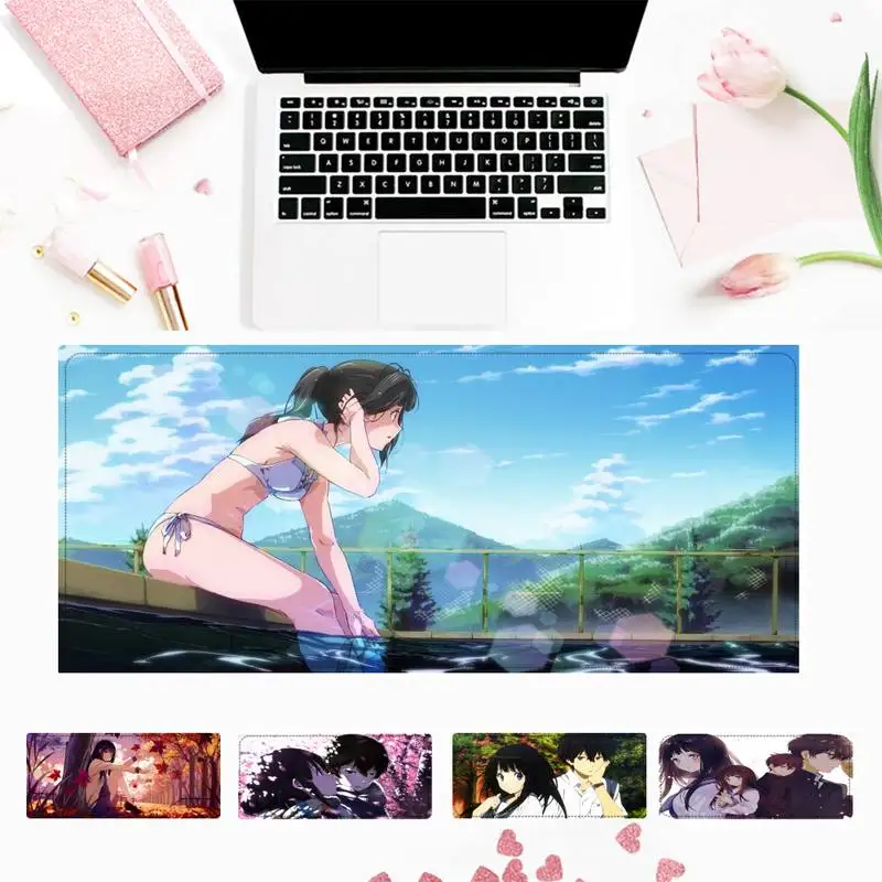 

Настольный коврик Hyouka, коврик для мыши для ноутбука, ПК, Настольный коврик для большого игрового коврика для мыши Overwatch/CS GO