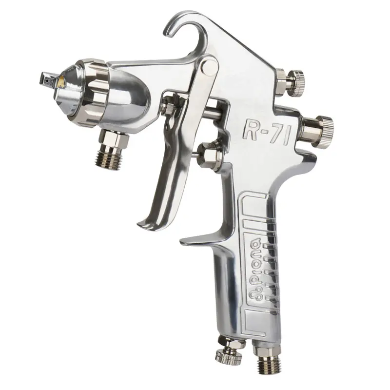 Prona R71 spray gun (gravity, suction, pressure feedtype to choose), R-71 painting gun, free shipping, different nozzle size