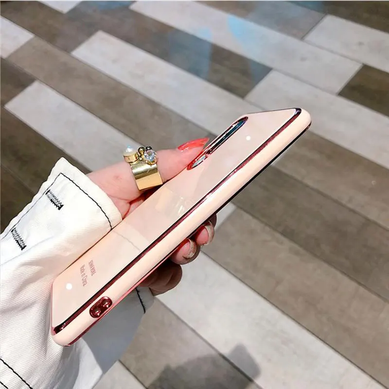 Luxury Silicone Case For Xiaomi Redmi 7A phone Case For Redmi 7 a Cover Shockproof Stand Ring Holder Case Xiaomi Redmi7a Redmi7