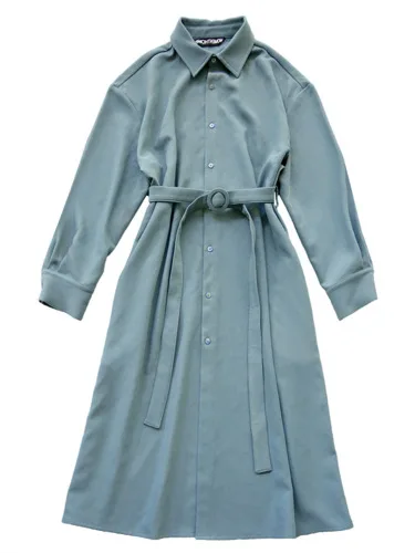 

Loose 2019 A-line Casual Summer Dress Brief Single Breasted Turn-down Collar Dresses Korean Vintage Pocket Women Dresses