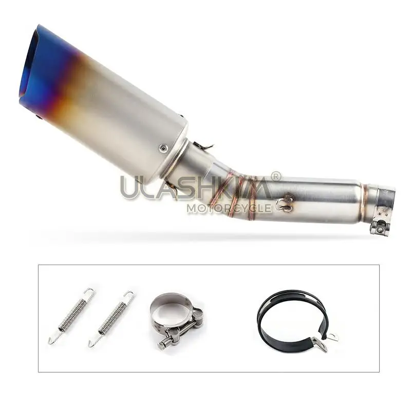 Выхлопная труба глушителя мотоцикла средняя без шнуровки для HONDA CBR400 CB500R CBR500R 2013