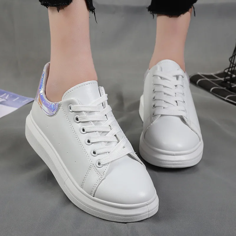 кожаная женская летняя пар обуви 2019 Новая спортивная домашняя холст обувь женщин