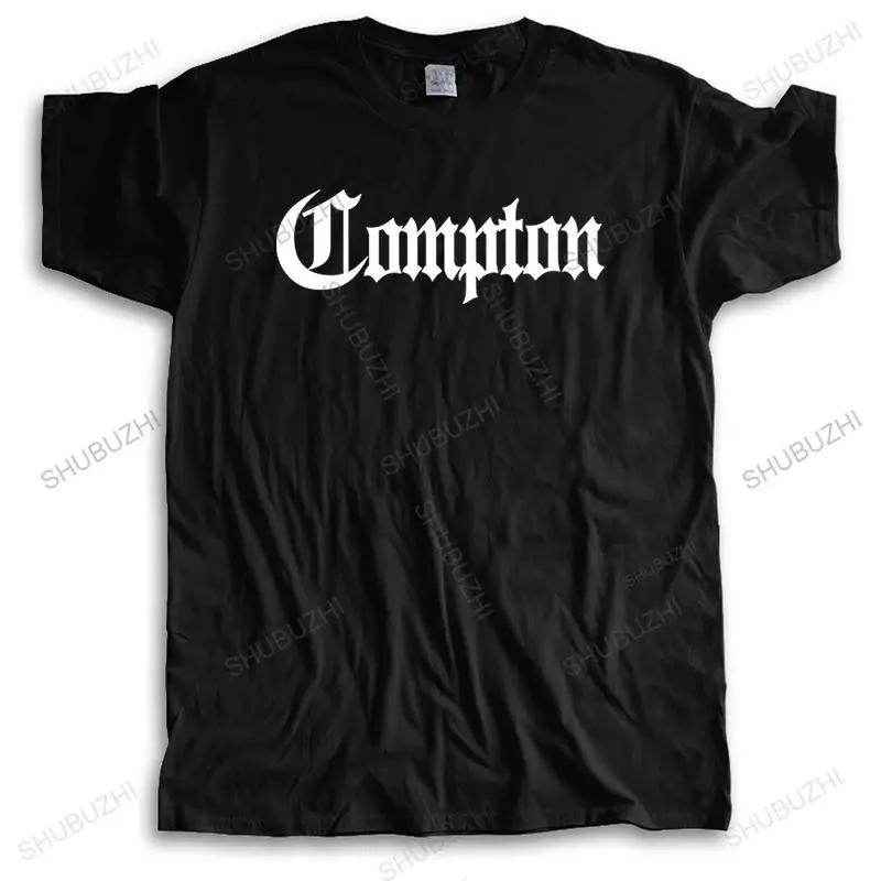 

Compton California GOTHIC Eazy E NWA Dr Dre Rechte Outta COMPTON Cool T-Shirt Fashion T shirts Slim Fit O-hals cool Top Tee