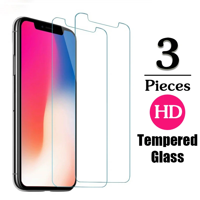 Защитное стекло для IPhone 11 Pro Xr X XS 12 Mini MAX | Мобильные телефоны и аксессуары
