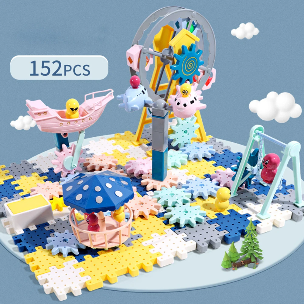 1 Набор Детский конструктор Парк развлечений | Приколы и розыгрыши