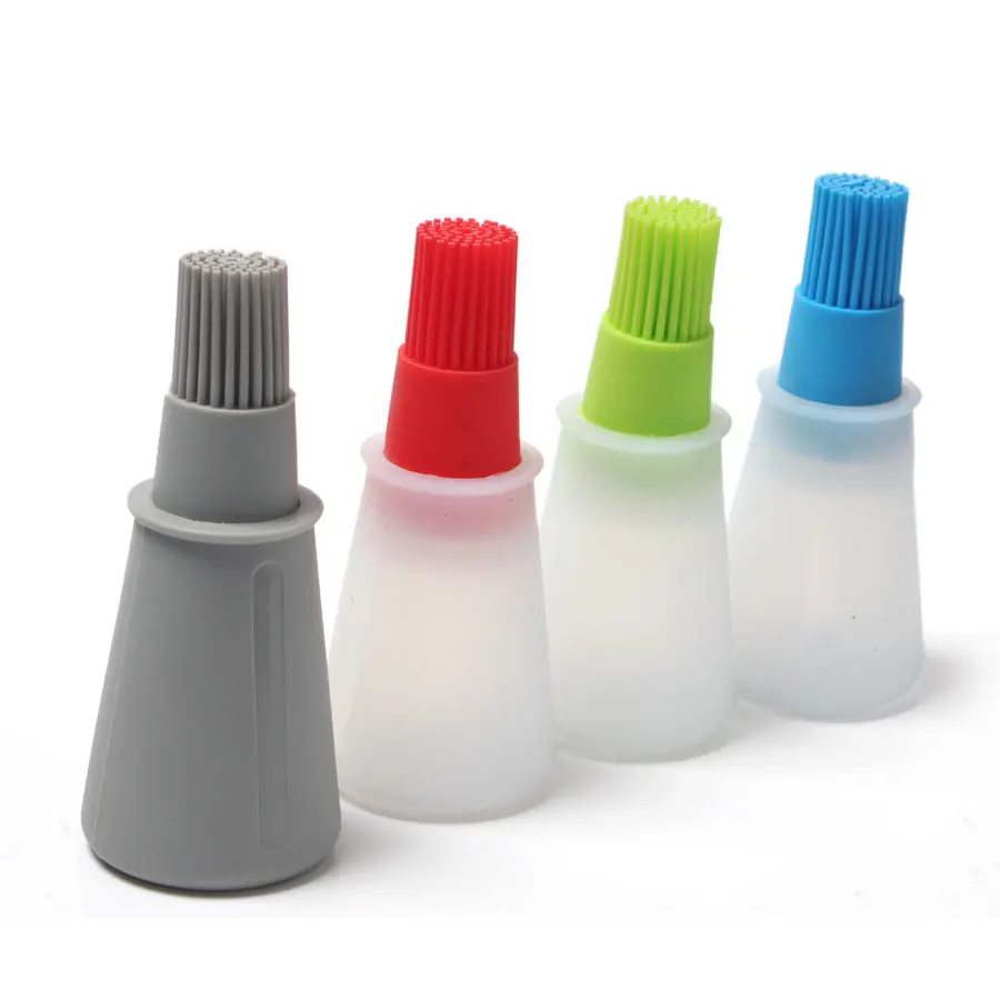 3 вида цветов пищевая высокая температура легко чистить 75 мл силиконовая щетка