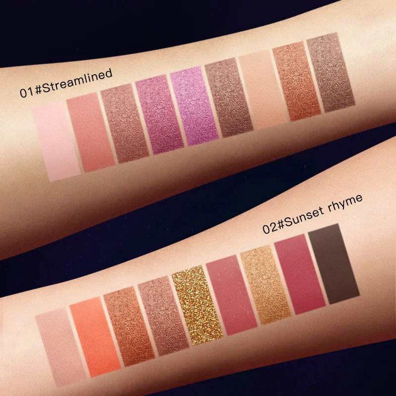 BIOAQUA 9 colour factory maquillaje New arrival professional Cosmetic Wholesale EyeShadow Palette Makeup Eye shadow |