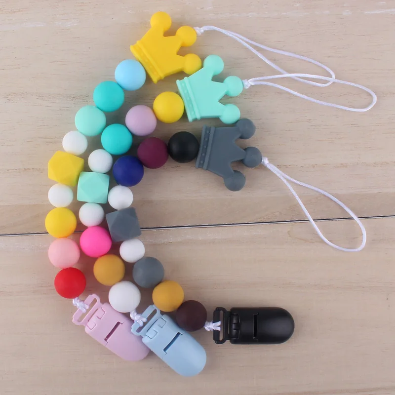 2 шт./компл. держатель для соски силиконовый Прорезыватель зубов подарок