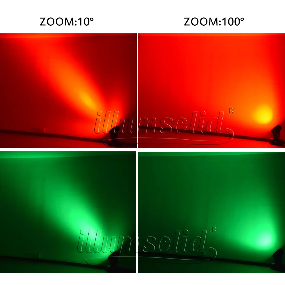 Фото Светодиодный прожектор с движущейся головкой 36x1 2 Вт/18 Вт RGBW/+ УФ-сенсорный экран Светодиодный прожектор с движущейся головкой 36x1 2 Вт/18 Вт RGBW/+ УФ-сенсорный экран