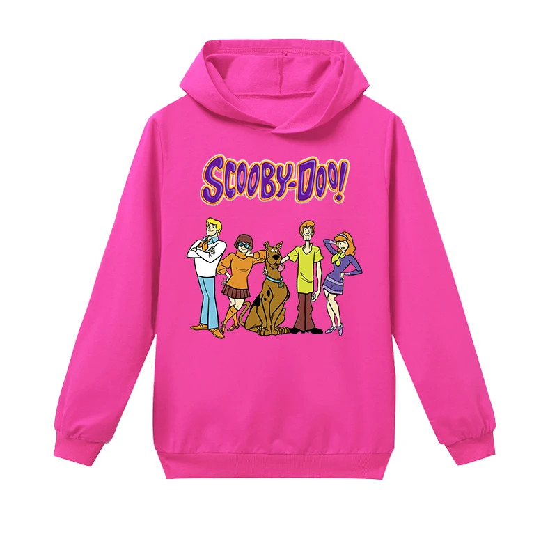 

2020 New Hoodies for Teen Girls Scooby Doo Children Cartoon Cute Baby Boys Clothing Tops Sweatshirts Kids Casual Clothes