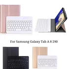 Кожаный чехол со съемной клавиатурой Blueteeth, чехол для Samsung Galaxy Tab A8 T290, аксессуары для планшетов, ноутбуков