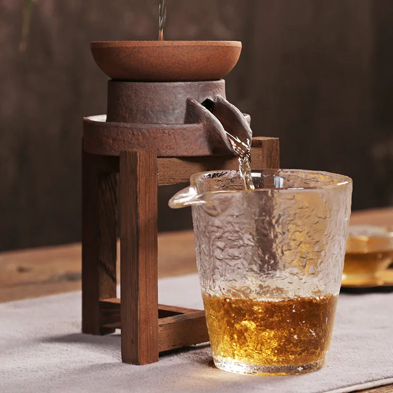 Керамическая мельница для чая ситечки ручной работы фильтр чайных листьев и