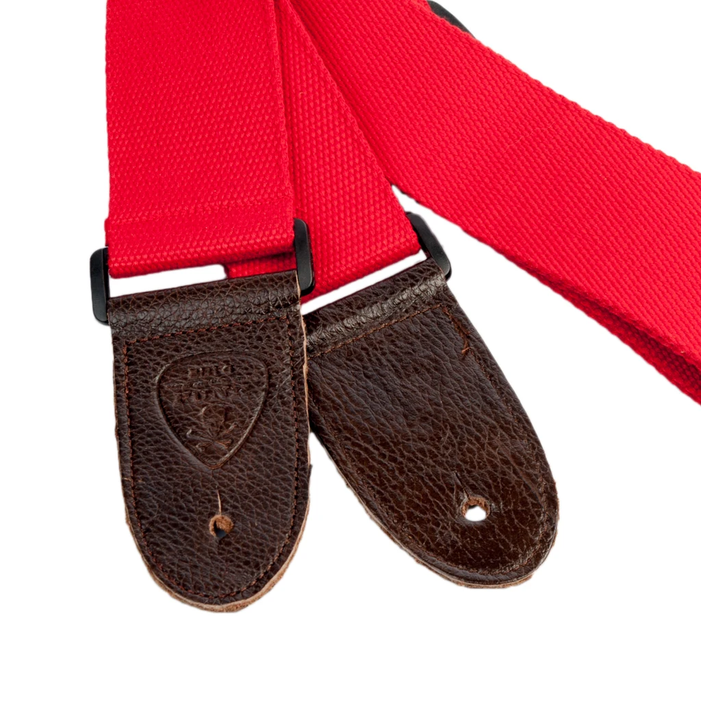 Аксессуары для акустической гитары регулируемый плечевой ремень красный цвет 2