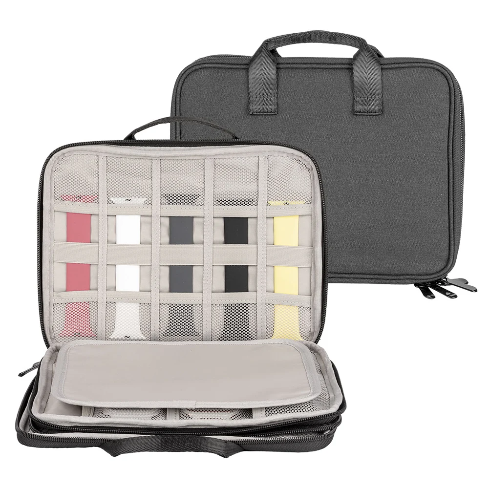 

Портативный контейнер для хранения ремешков для часов, органайзер для браслетов и умных часов, Дорожный Чехол, Держатель ремешка для наручн...