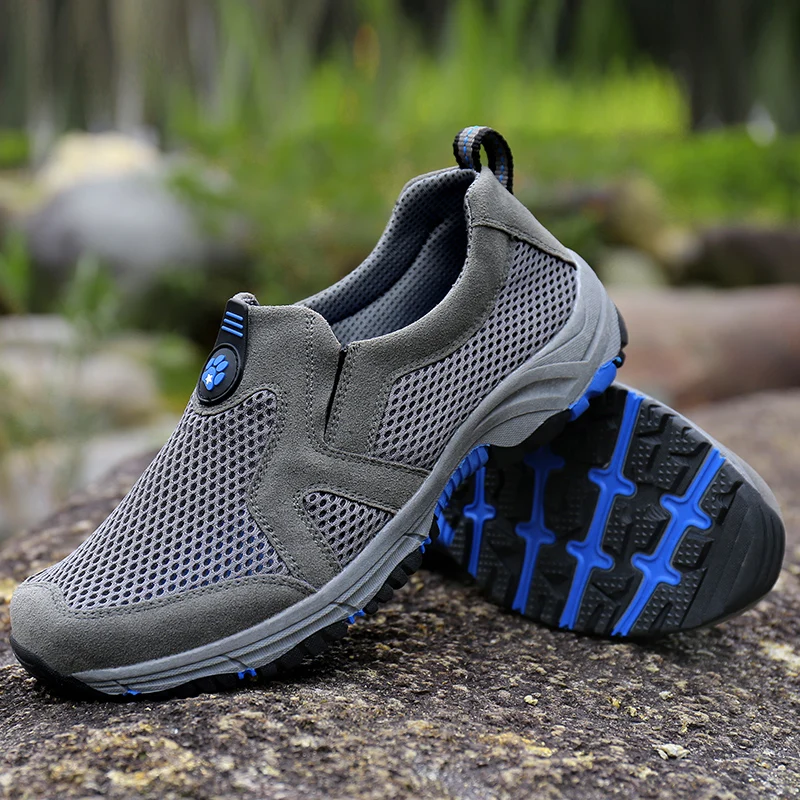 UPT/летние кроссовки Уличная дышащая мужская обувь для пешего туризма Мужские