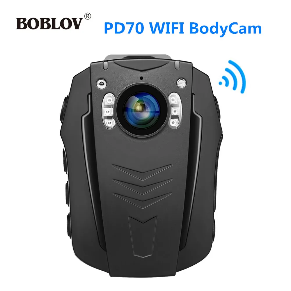 BOBLOV PD70 WiFi боди 1296P носимая камера для тела светильник камеры ночного видения
