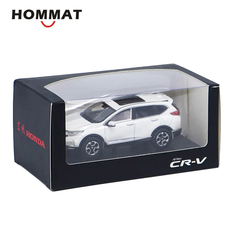 HOMMAT Simulation 1/43 Honda CR-V внедорожник CRV модель автомобиля сплав 1:43 литая игрушка модели автомобилей автомобили игрушки для детей